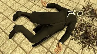 DESTROYING NEW CAMERA MAN!! Garry's Mod