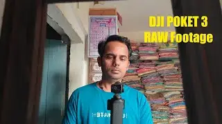 Dji Oshmo Pocket 3 india Raw Footage , First time using Pocket 3 without editing