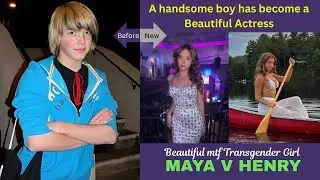 Beautiful Young Canadian Transgender Actress -  Maya Henry #viralvideo #transgender #mtf #tg #ts