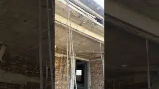 cross beams in #houseconstruction cantilever slabs