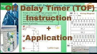 Lecture 21: UNITY PRO plc programming |  Off Delay Timer (TOF) Instruction | industrial control