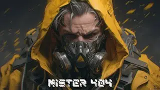 1 HOUR | Aggressive Dark Cyberpunk Music Mix \ MISTER 404 \ Bass Midtempo Music \ Industrial Mix