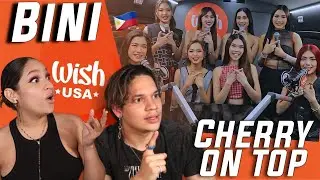 BINI at their BEST | Waleska & Efra react to BINI - Cherry on Top Live on Wish Bus USA