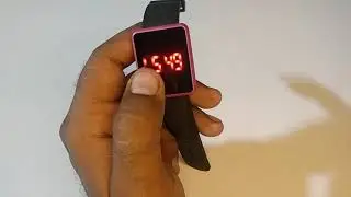 How to Set Date and Time in Digital watch | Led Watch Time Setting | SWJ Store