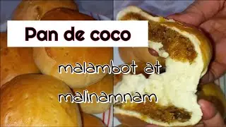 Pan de coco Legit na masarap,malambot at malinamnam yung dough tamang tamis ng palaman