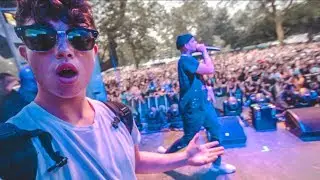 SNEAKING ON STAGE AT A MUSIC FESTIVAL ( Northcoast 2018 )