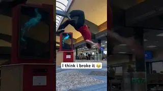 She really didn’t like my flip!