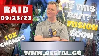 Bambus Fourleaf Fusion - 10x-A-Thon is Back - Raid Today 09/25/23 || Raid: Shadow Legends