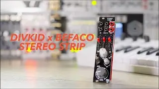 Divkid Stereo Strip - A Channel Strip For Eurorack