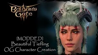 BALDUR'S GATE 3 || Beautiful Tiefling [Original Character #39] - Female Character Creation