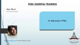 HTML Essential Training Bengali   10  Add script in HTML