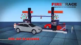 Protección en dispensador de gasolina-sistema Fire Trace