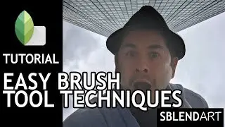 snapseed photo editor tutorial- selective exposure (Brush tool)