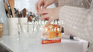 sub) vlog. 분량가득! 공부하고, 일하는 20대 프리랜서의 단정한 겨울 일상. 찹스테이크, 칠리오일우동, 수플레팬케이크, 녹차라떼와 밀크티 / 수린 suzlnne