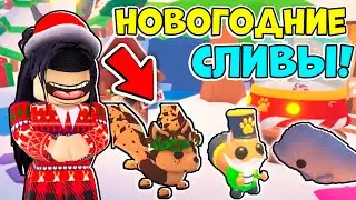 СЛИВЫ НОВОГО НОВОГОДНЕГО ОБНОВЛЕНИЯ В АДОПТ МИ! / ROBLOX
