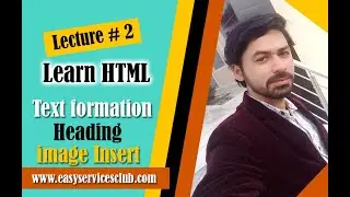 Learn HTML in hindi  Text formatting  insert image 2023   Lecture #2