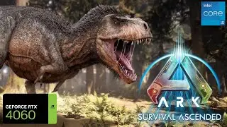 ARK Survival Ascended RTX 4060 FPS TEST | RTX 4060 & i5 12400F Benchmark 1080p/1440p