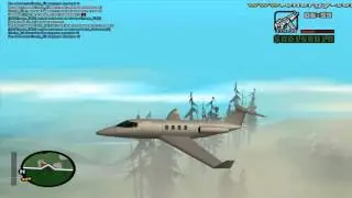 Samp   Fly Летание на  самолёте Шамаль
