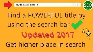 How to find title for youtube video using search bar