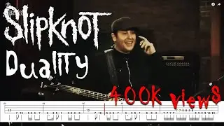 Slipknot - Duality (Paul Gray Jam with Roy Mayorga) Bass And Drum Tabs By 