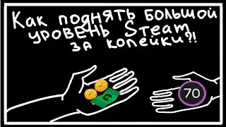 How to raise a large level for a penny | Cheap STEAM cards