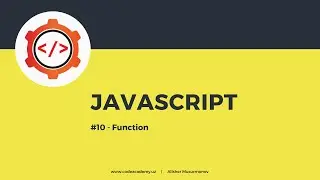 #10 - Funktsiya(function)