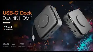 j5create | USB-C® Dock Dual 4K HDMI™ | JCD3199