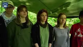 Ученики нашей школы любят ходить в походы.