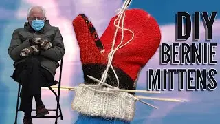 Felted Mitten Tutorial - Make your own Bernie's Mittens