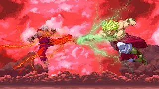 Violent Ken Vs Broly [Street Fighter][Dragon Ball][Anime MUGEN][CVS/PotS/Infinite][Capcom Vs SNK 3]