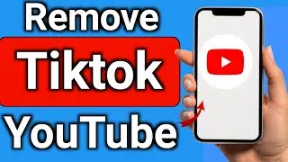 How to Remove TikTok Link From YouTube Channel Bio