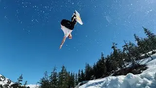 Spring Minishred Session // Snowboarding at Eaglecrest in Juneau, Alaska