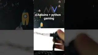 gaming with arduino and python #diy #arduinocode #gaming
