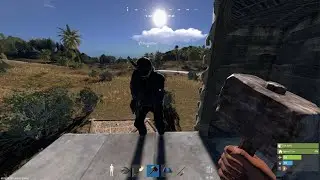 Wipe day trap base 😅😂👍 Rust Console