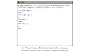 Running a Python shell; ch 2, video 1