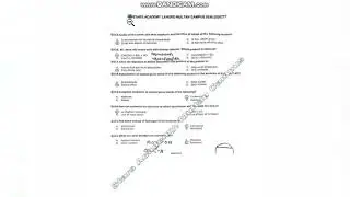 UHS MDCAT 2023 Complete Answer Key || UHS Entry Test Complete Solved Paper || UHS Answer Key