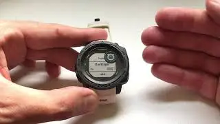 Garmin Instinct - Backlight During Alarm (On or Off)