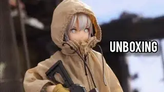 UNBOXING HASUKI Pocket Art PA003 &CS05 1/12 Assaulter Sasha Habe & Tactical Raincoat (Full cilp)