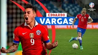 TODOS LOS GOLES DE EDUARDO VARGAS EN CONMEBOL COPA AMÉRICA™