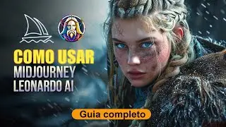 COMO USAR MIDJOURNEY /LEONARDO AI em 2024 - Guia Completo p/ Criar Imagens e ganhar dinheiro com I.A