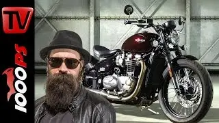 Triumph Bonneville Bobber 2017 - Sound, Technische Daten, Farben