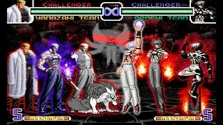 KOF 2002 Yamazaki Team Vs Orochi Team