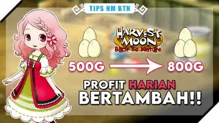 PRAKTEKIN! Cara Menaikkan Harga Telur Harvest Moon Back To Nature #shorts