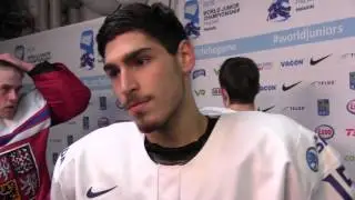 Dominik Lakatoš po prohře ve čtvrtfinále s USA
