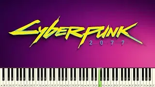 Cyberpunk 2077 - The Rebel Path - EASY PIANO TUTORIAL (INTRO)