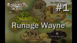 SUMMONERS WAR - Runage de Wayne #1