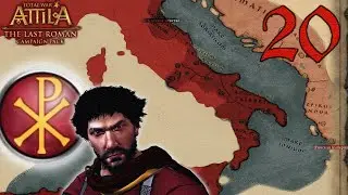 В бой вступили подкрепления вместо основной армии • Attila TW The Last Roman #20