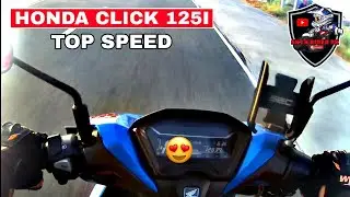 TOP SPEED NG HONDA CLICK 125I 2020 KO| ALL STOCK| SHYNRIDERPH