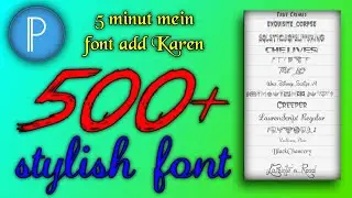 500 fonts for pixellab 2023||| stylish English font pack download// pixellab font download 2023
