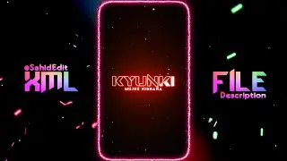 AUKAT 🥵😈 ATTITUDE XML FILE🥵NEW TREND XML😏ATTITUDE XML FILE⚡😎New trending hindi xml for alight motion